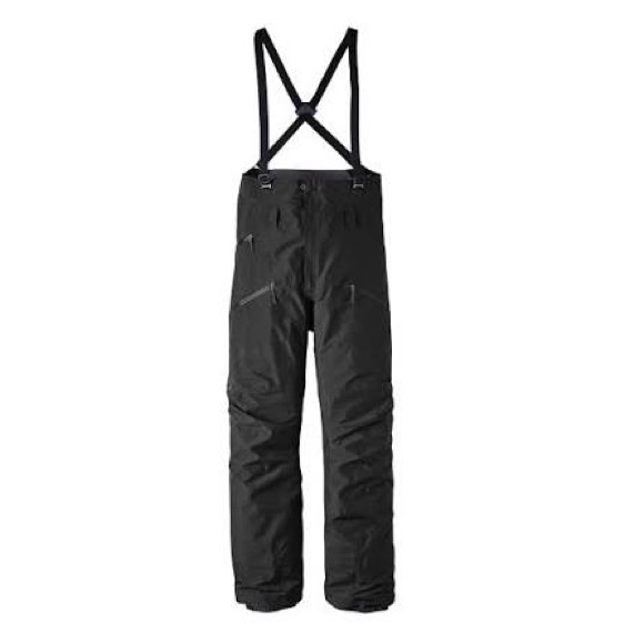 Patagonia Other - Patagonia Men's bibs Black Snow Pants PowSlayer